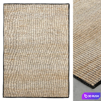 Natural fiber carpet 003 3D Model Vray, Corona