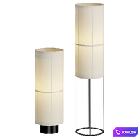 Hashira Hihg Floor Lamp By Audocph 3D Model Corona