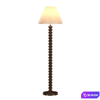 Grayson Floor Lamp 3D Model Vray, Corona