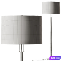 Reese Metal Floor Lamp 3D Model Corona