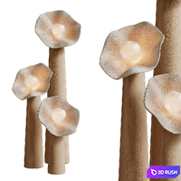 Floor lamp Joanneodisho Bloom 3D Model Corona