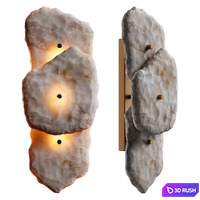 PETRA I WALL SCONCE 3D Model Vray, Corona