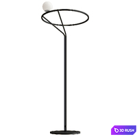 NA LINII floor lamp 3D Model Vray