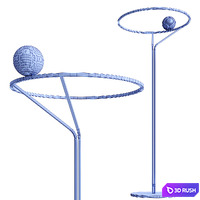 NA LINII floor lamp 3D Model Vray