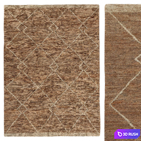 Dalton Rug 3D Model Vray, Corona