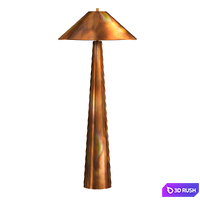 Romani Iridescent Acid Wash Floor Lamp 3D Model Vray, Corona