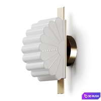 Aromas del Campo Gina Wall Lamp 3D Model Vray, Corona