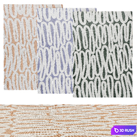 Lotus Carpet 3D Model Vray, Corona