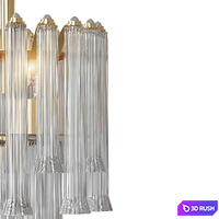 Lorelei Large Waterfall Sconce 3D Model Vray