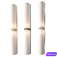 Vakkerlight Ivory Glow Wall Sconce 3D Model Corona