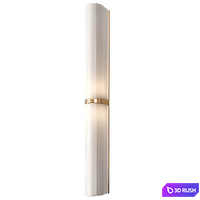 Vakkerlight Ivory Glow Wall Sconce 3D Model Corona