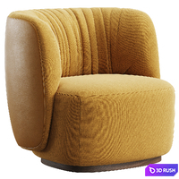 Sipario Lounge Chair by Ghidini 1961 3D Model Corona