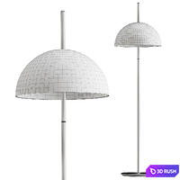 The Queen by mammalampa Floor Lamp 3D Model Vray, Corona