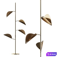 ARACEA Floor lamp By Visionnaire 3D Model Vray, Corona