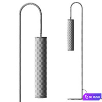 Maison Sarah Lavoine Tokyo Noir Floor Lamp 3D Model Vray, Corona