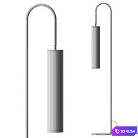 Maison Sarah Lavoine Tokyo Noir Floor Lamp 3D Model Vray, Corona