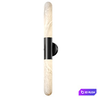 SILKY Lampatron sconce 3D Model Corona