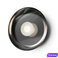 Snelling Studio Lens Major Wall Lamp 3D Model Vray, Corona
