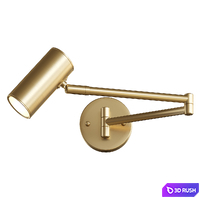 Sconce Odeon Light Razio 4377/1W, 4376/1W 3D Model Corona
