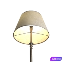 ClassicFloorLamp 3D Model Vray, Corona