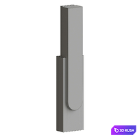 Agatha Alabaster Wall Lamp 3D Model Corona