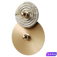 Abby Wall Lamp 3D Model Corona