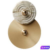 Abby Wall Lamp 3D Model Corona