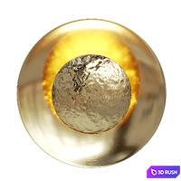 Castro Eclipse Wall Lamp 3D Model Corona