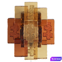 Wall Lamp by Holm Srensen 3D Model Corona