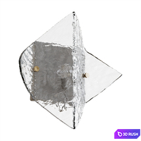Carlo Nason origami LP253 wall light 3D Model Corona