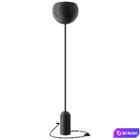 Floor lamp swivel Zinor La Redoute 3D Model Corona