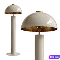 Seta floor lamp made of metal Seta 3D Model Corona