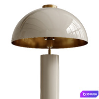 Seta floor lamp made of metal Seta 3D Model Corona