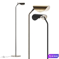 Ampm Funambule Adjustable Metal Floor Lamp 3D Model Vray, Corona