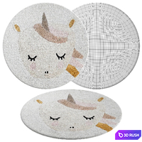 Kids rugs set | Petite Amelie [02] 3D Model Corona