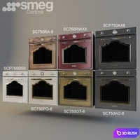 Smeg series Cortina 3D Model Vray