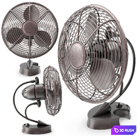 Cinni Desk Fan 3D Model Vray