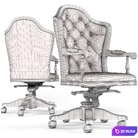 Executive chair Michelangelo 3D Model Vray