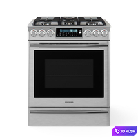Samsung 5.8 Cu. Ft. Slide-In Gas Range 3D Model Corona