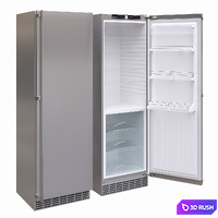 Liebherr RB 1410 fridge 3D Model Vray, Corona