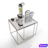 Xiaomi Circle Kitchen 3D Model Corona