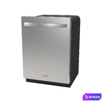 Built-in Whirlpool WDT970SAHZ Dishwasher 3D Model Vray, Corona