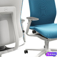 Wilkhahn AT office chair free-2-move 3D Model Corona
