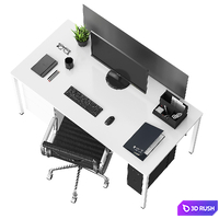 Vitra Office Black Kit 3D Model Vray, Corona