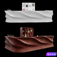 Modular Bar / Reception Baraonda (myyour) 3D Model Corona