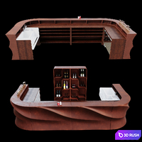 Modular Bar / Reception Baraonda (myyour) 3D Model Corona
