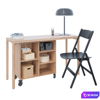 Ikea Råvaror Office Workplace 3D Model Corona