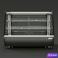 "AVANTCO" 34 1/2 inch Refrigerated Countertop Bakery Display Case 3D Model Vray, Corona