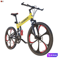 Mountain bike HAMMER 3D Model Vray, Corona