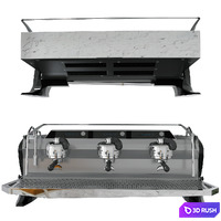 Slayer Espresso STEAM LP coffee machine 3D Model Vray